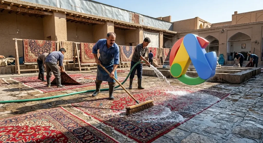 تبلیغات گوگل قالیشویی