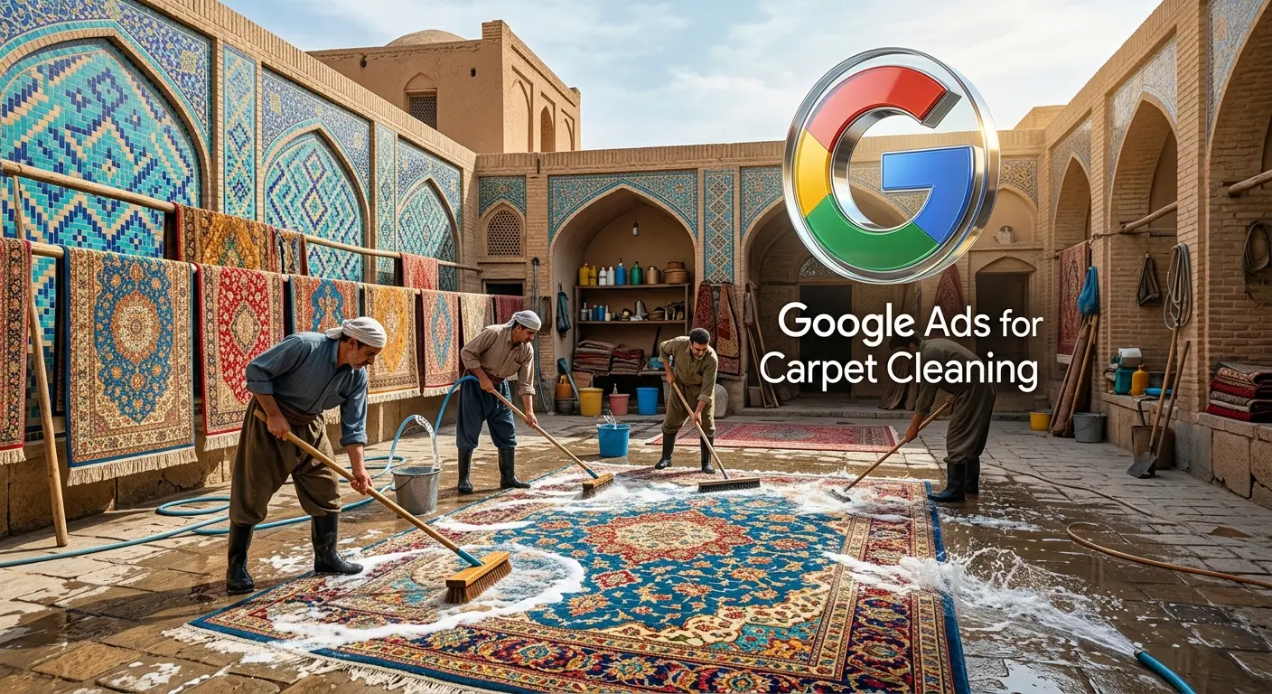 تبلیغات گوگل قالیشویی
