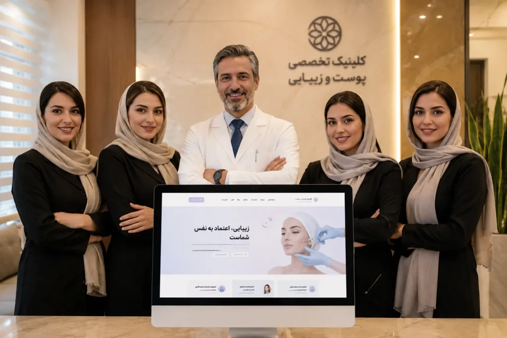 طراحی سایت پزشکی